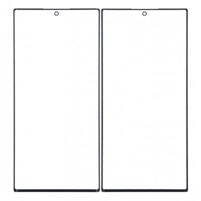 Replacement Front Glass For Samsung Galaxy S22 Ultra 5g Green By - Maxbhi Com