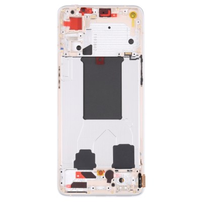 Lcd Frame Middle Chassis For Oppo Reno7 Pro 5g Gold By - Maxbhi Com