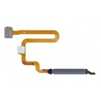 Fingerprint Sensor Flex Cable For Xiaomi Poco M4 Pro 5g Black By - Maxbhi Com
