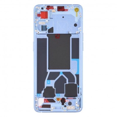 Lcd Frame Middle Chassis For Oppo Reno7 Pro 5g Blue By - Maxbhi Com