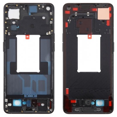 Lcd Frame Middle Chassis For Oppo Reno7 Pro 5g White By - Maxbhi Com