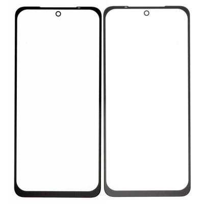Replacement Front Glass For Xiaomi Poco M4 Pro 5g Black By - Maxbhi Com
