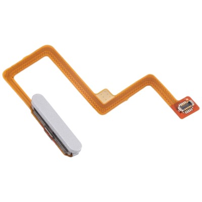 Fingerprint Sensor Flex Cable For Xiaomi 11i White By - Maxbhi Com