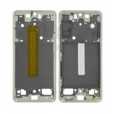 Lcd Frame Middle Chassis For Samsung Galaxy S21 Fe 5g Olive By - Maxbhi Com