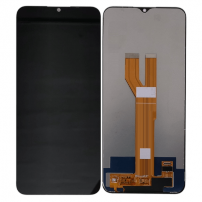 LCD with Touch Screen for Realme C20A Black