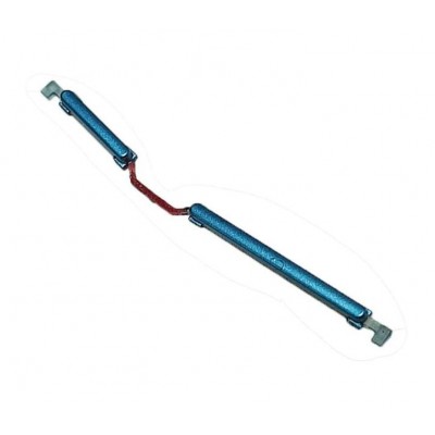 Volume Side Button Outer For Realme C20a Blue By - Maxbhi Com