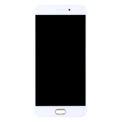 Lcd With Touch Screen For Oppo A77 White By - Maxbhi Com