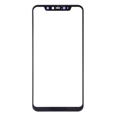Replacement Front Glass For Xiaomi Mi 8 Explorer Black By - Maxbhi Com
