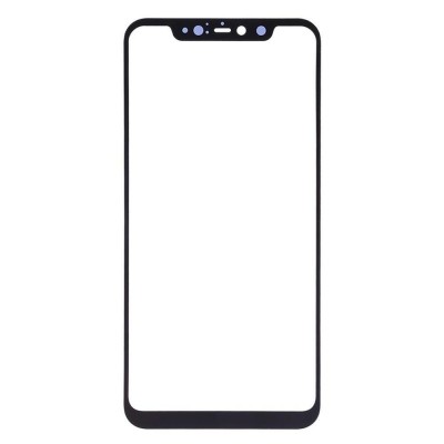Replacement Front Glass For Xiaomi Mi 8 Explorer Black By - Maxbhi Com
