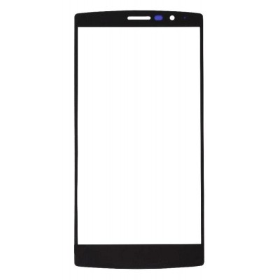 Replacement Front Glass For Lg G4 Dual Black By - Maxbhi Com