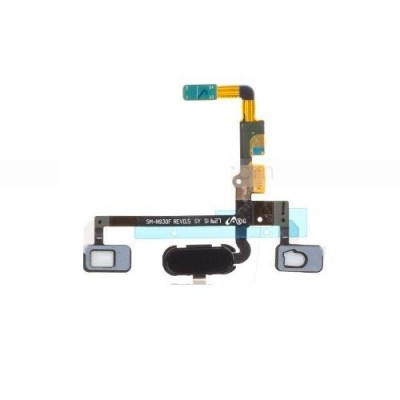 Fingerprint Sensor Flex Cable for Samsung Galaxy Note7 (USA) White by Maxbhi.com