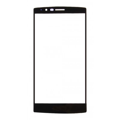 Replacement Front Glass For Lg G4 Black By - Maxbhi Com