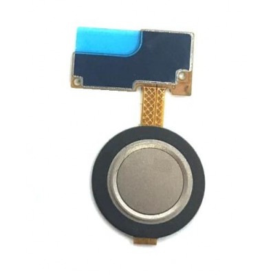 Fingerprint Sensor Flex Cable For Lg Q8 Black By - Maxbhi Com