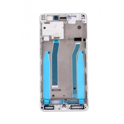 Lcd Frame Middle Chassis For Xiaomi Redmi 3s Prime Silver By - Maxbhi Com