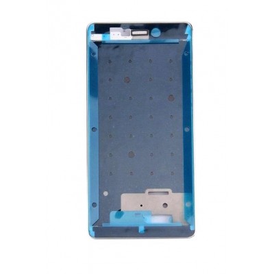 Lcd Frame Middle Chassis For Xiaomi Redmi 3s Prime Silver By - Maxbhi Com