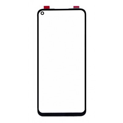 Replacement Front Glass For Infinix Note 7 Black By - Maxbhi Com