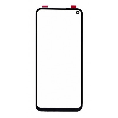 Replacement Front Glass For Infinix Note 7 Black By - Maxbhi Com