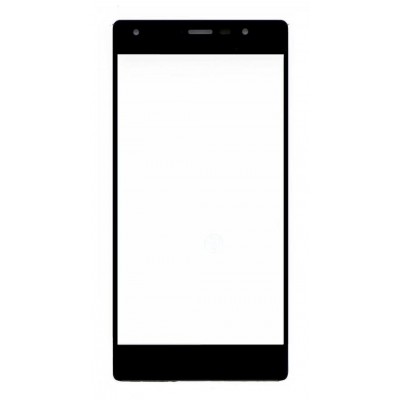 Replacement Front Glass For Lyf F1s Black By - Maxbhi Com