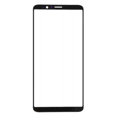 Replacement Front Glass For Oppo R11s Plus Black By - Maxbhi Com