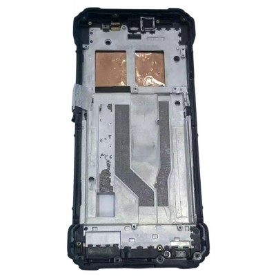 Lcd Frame Middle Chassis For Blackview Bv8800 Black By - Maxbhi Com