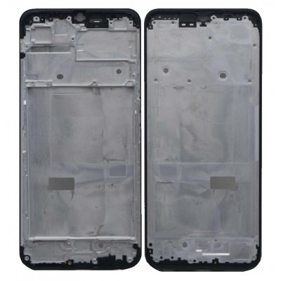 Lcd Frame Middle Chassis For Realme C35 Black By - Maxbhi Com