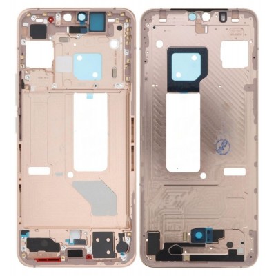 Lcd Frame Middle Chassis For Vivo V23 5g Gold By - Maxbhi Com
