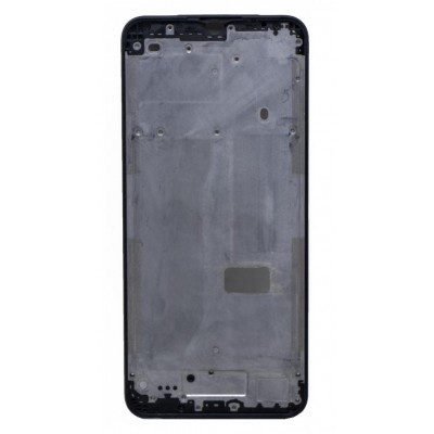 Lcd Frame Middle Chassis For Realme C15 Black By - Maxbhi Com