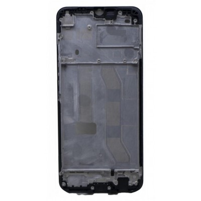 Lcd Frame Middle Chassis For Realme C15 Black By - Maxbhi Com