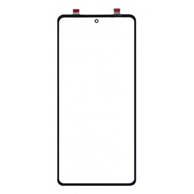 Replacement Front Glass For Motorola Edge 20 Black By - Maxbhi Com