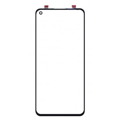 Replacement Front Glass For Oneplus 9rt 5g Black By - Maxbhi Com