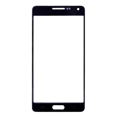 Replacement Front Glass For Samsung Galaxy A5 Sma5000 Black By - Maxbhi Com