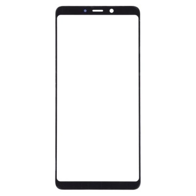 Replacement Front Glass For Samsung Galaxy A9 2018 White By - Maxbhi Com