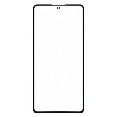 Replacement Front Glass For Xiaomi Poco F3 Gt Black By - Maxbhi Com