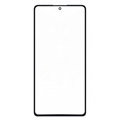 Replacement Front Glass For Xiaomi Poco F3 Gt Black By - Maxbhi Com