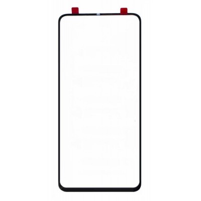 Replacement Front Glass For Xiaomi Poco X2 Black By - Maxbhi Com