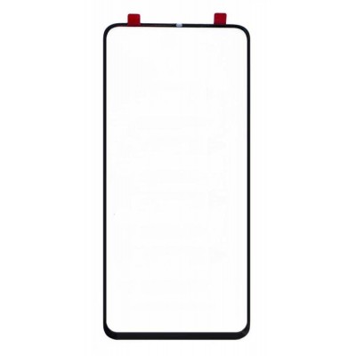 Replacement Front Glass For Xiaomi Poco X2 Black By - Maxbhi Com