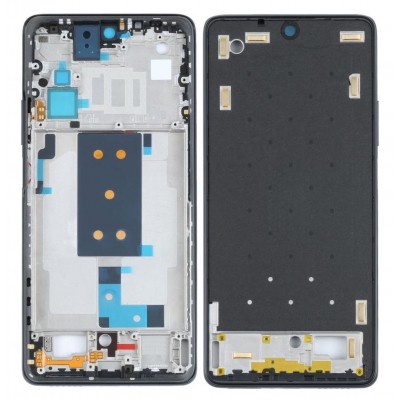 Lcd Frame Middle Chassis For Xiaomi Mi 11t Pro 5g Black By - Maxbhi Com