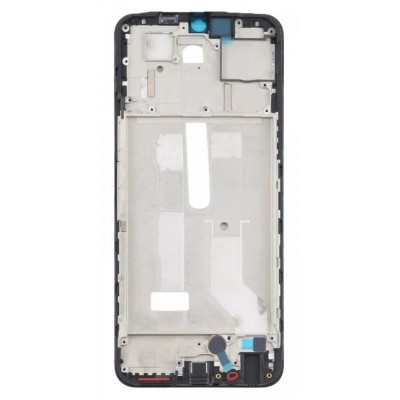 Lcd Frame Middle Chassis For Vivo Y52s Black By - Maxbhi Com