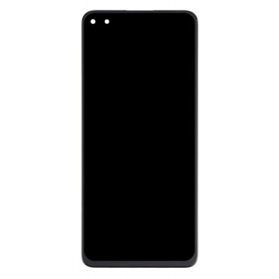 Lcd With Touch Screen For Honor V30 Black By - Maxbhi Com