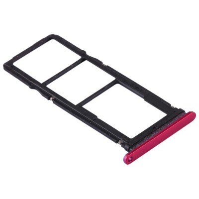Sim Card Holder Tray For Huawei Enjoy 10 Red - Maxbhi Com