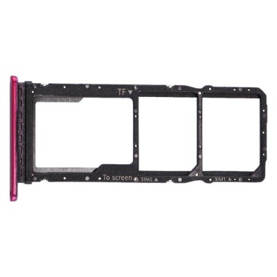 Sim Card Holder Tray For Huawei Enjoy 10 Red - Maxbhi Com