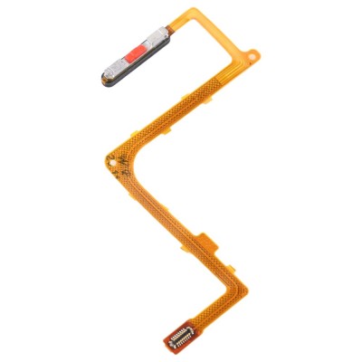 Fingerprint Sensor Flex Cable For Honor V30 Orange By - Maxbhi Com