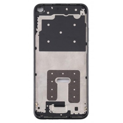 Lcd Frame Middle Chassis For Huawei Enjoy 10 Black By - Maxbhi Com