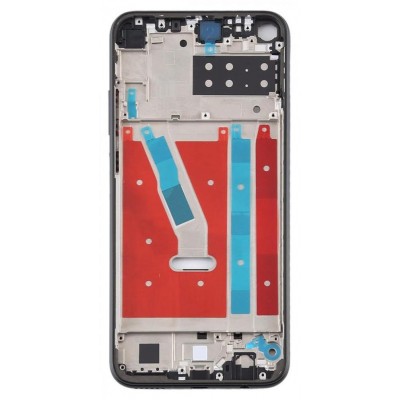 Lcd Frame Middle Chassis For Huawei Enjoy 10 Black By - Maxbhi Com