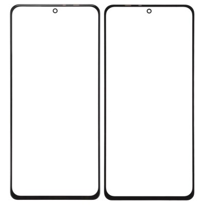 Replacement Front Glass For Xiaomi Poco F3 Black By - Maxbhi Com