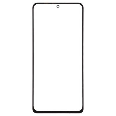 Replacement Front Glass For Xiaomi Poco F3 Black By - Maxbhi Com