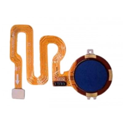 Fingerprint Sensor Flex Cable For Lenovo K6 Enjoy Blue By - Maxbhi Com