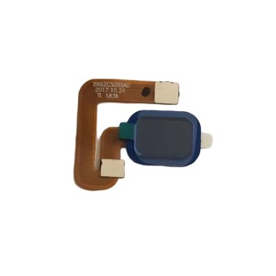 Fingerprint Sensor Flex Cable For Leagoo S8 Blue By - Maxbhi Com