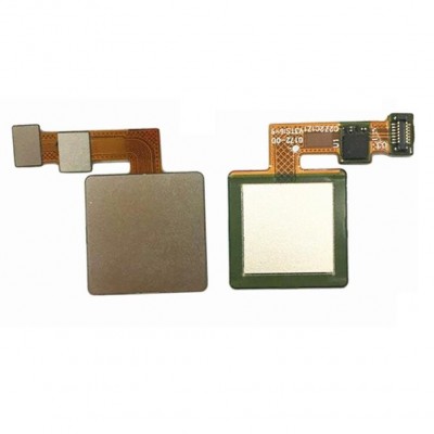 Fingerprint Sensor Flex Cable For Lenovo K5 Note 3gb Ram Silver By - Maxbhi Com