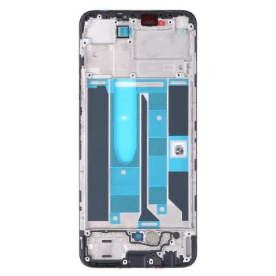 Lcd Frame Middle Chassis For Realme 8 Black By - Maxbhi Com